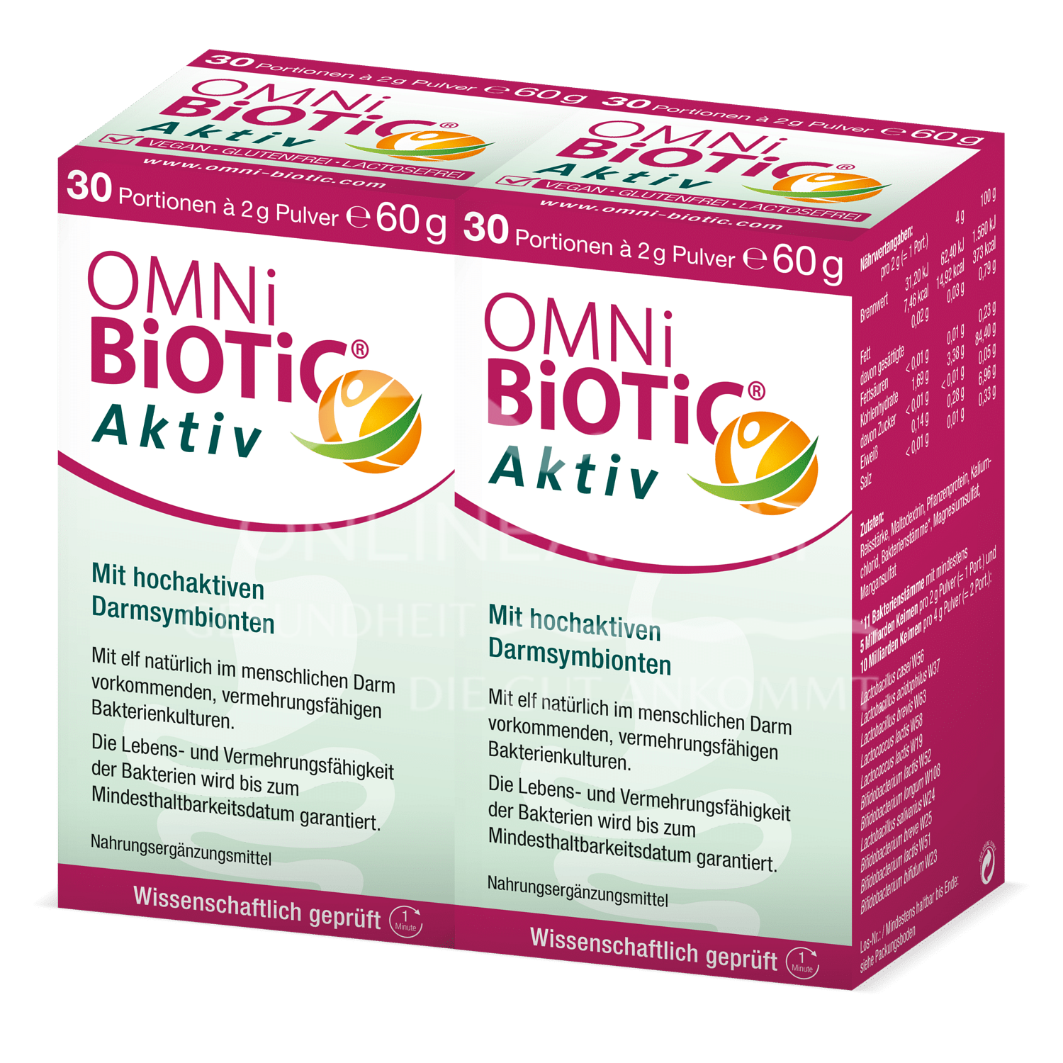 OMNi-BiOTiC® Aktiv 2 x 60g