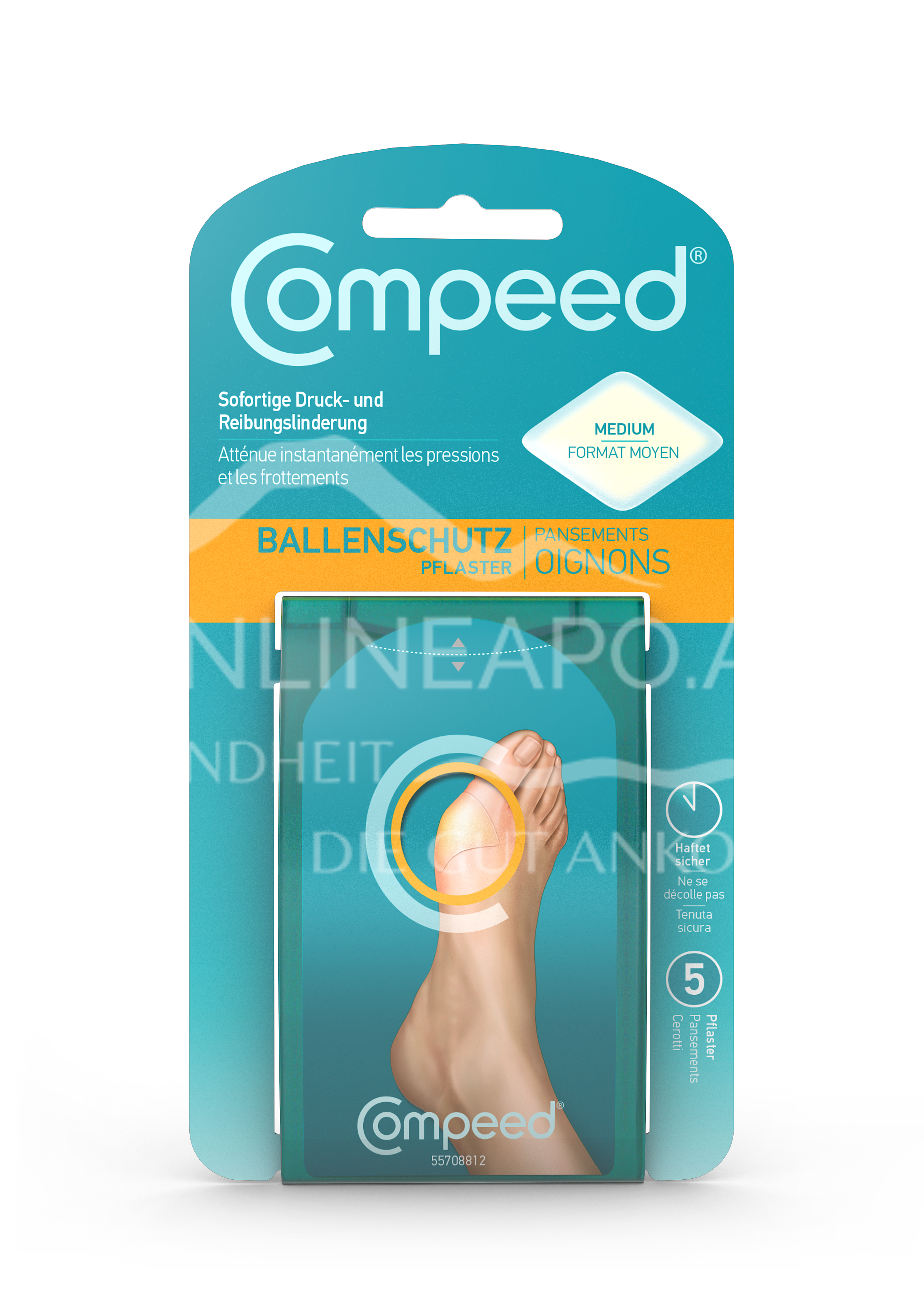Compeed Ballenschutzpflaster 