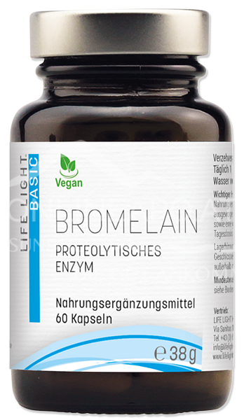 Life Light Basic Bromelain Kapseln