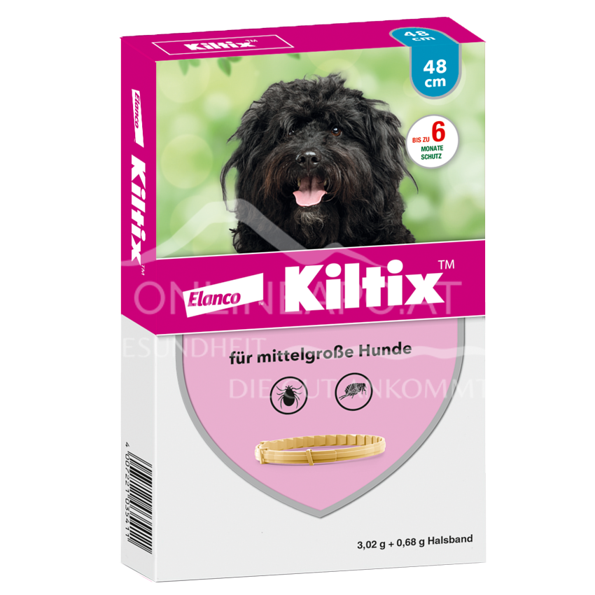 Kiltix® 3,02 g + 0,68 g Halsband für mittelgroße Hunde