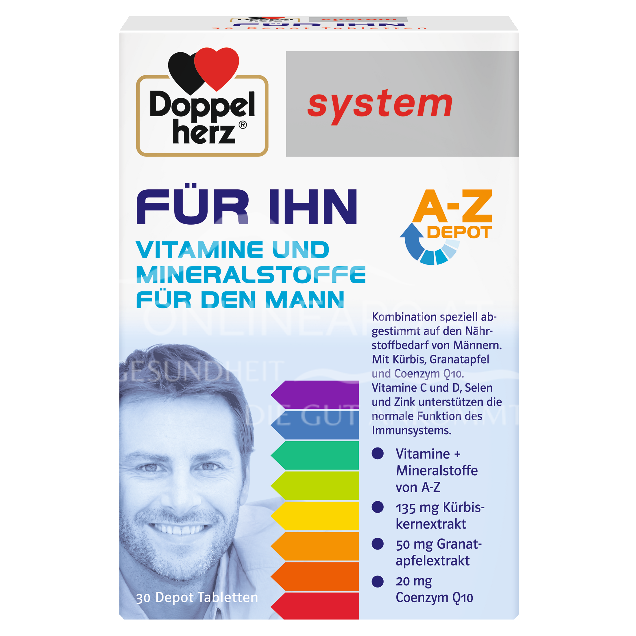 Doppelherz system Für Ihn Depot-Tabletten
