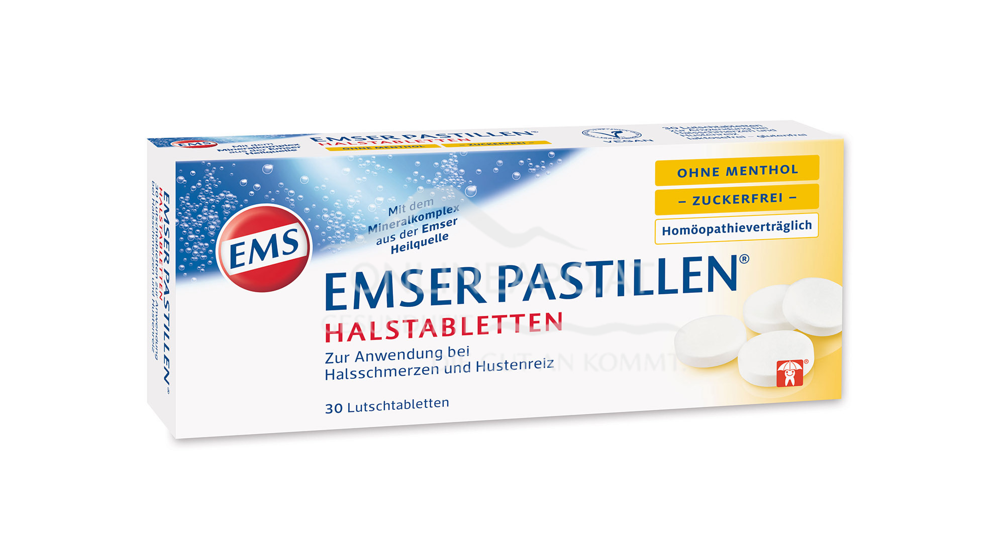 Emser Pastillen® Halstabletten ohne Menthol, zuckerfrei