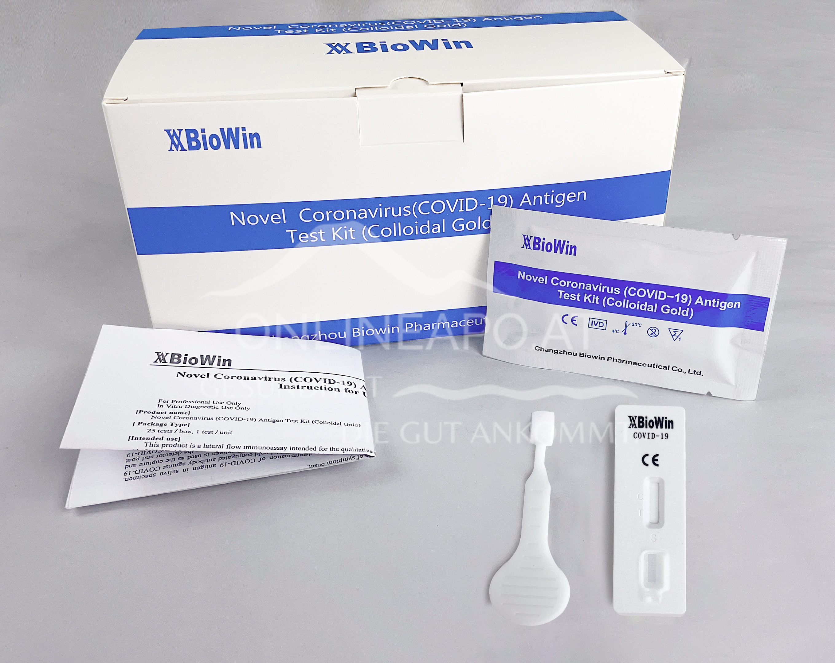 XBioWin Antigen Lollipop Schnelltest "For Saliva"