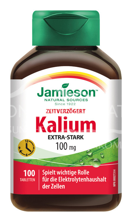 Jamieson Kalium 100 mg zeitverzögert Tabletten