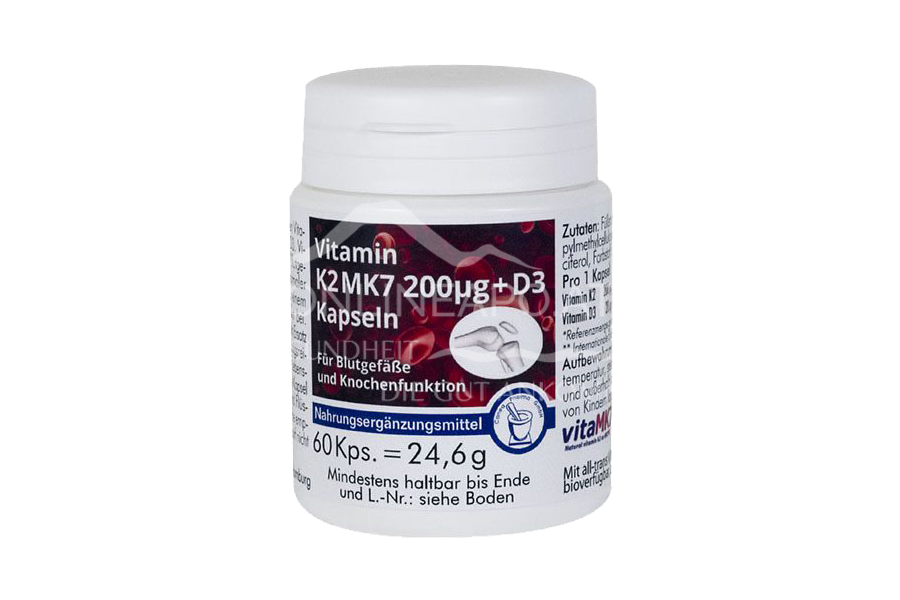Canea Vitamin K2 MK7 200µg + D3 Kapseln