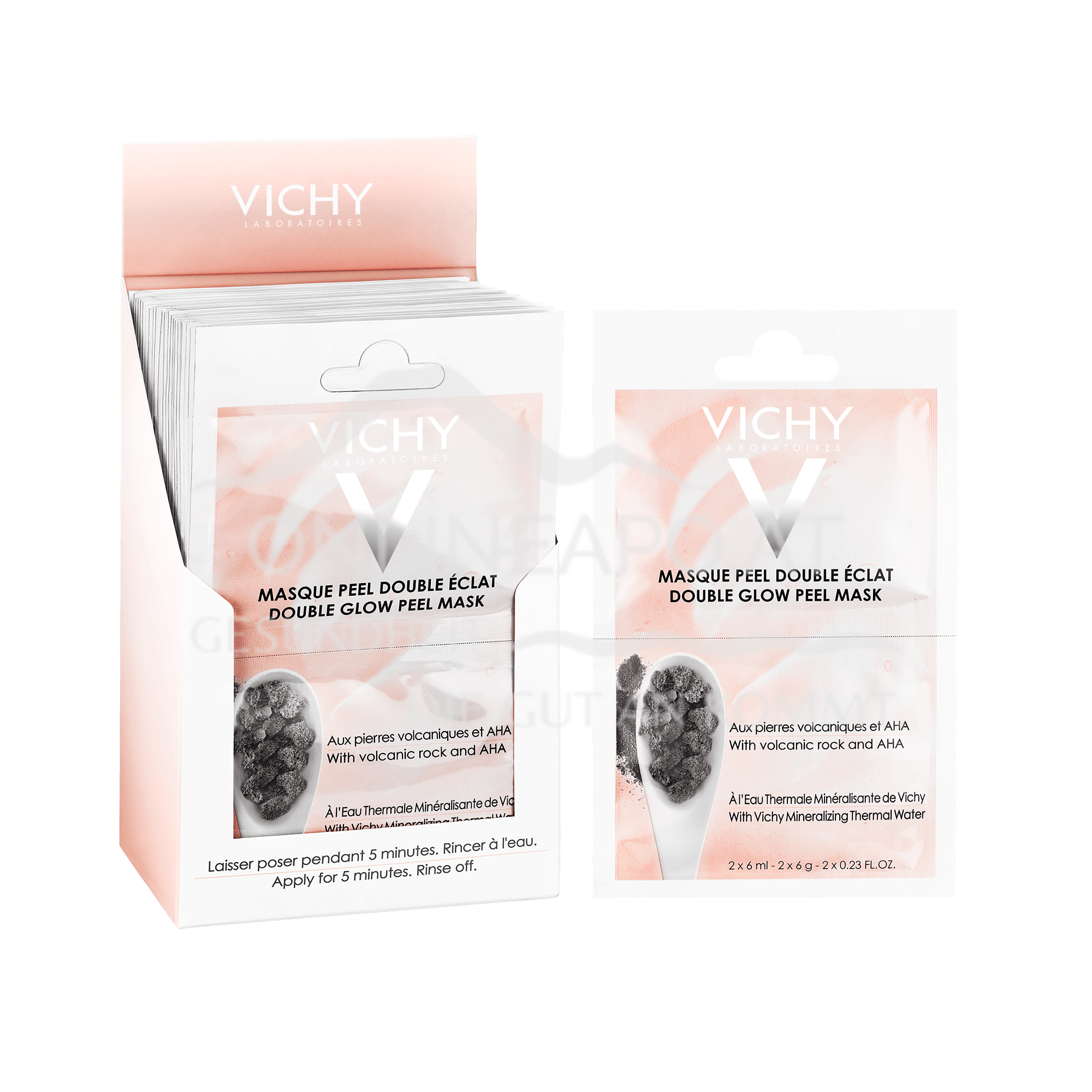 VICHY Pureté Thermale Hauterneuernde Maske Duo-Sachet 2x6 ml
