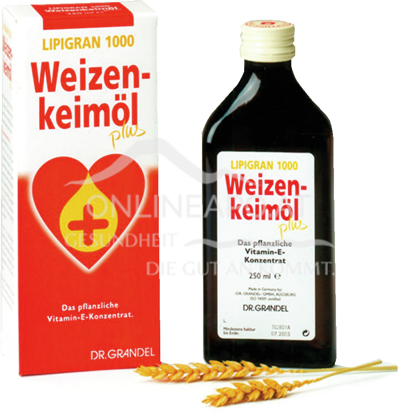 DR. GRANDEL Lipigran 1000 Weizenkeimöl plus