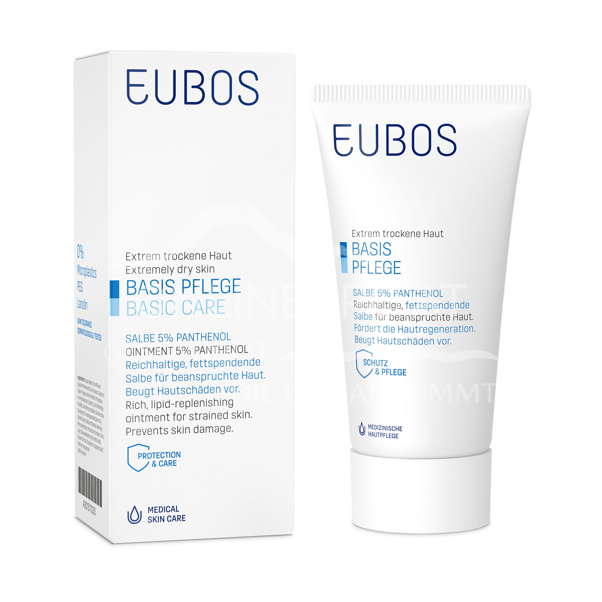 EUBOS BASIS PFLEGE SALBE 5% PANTHENOL