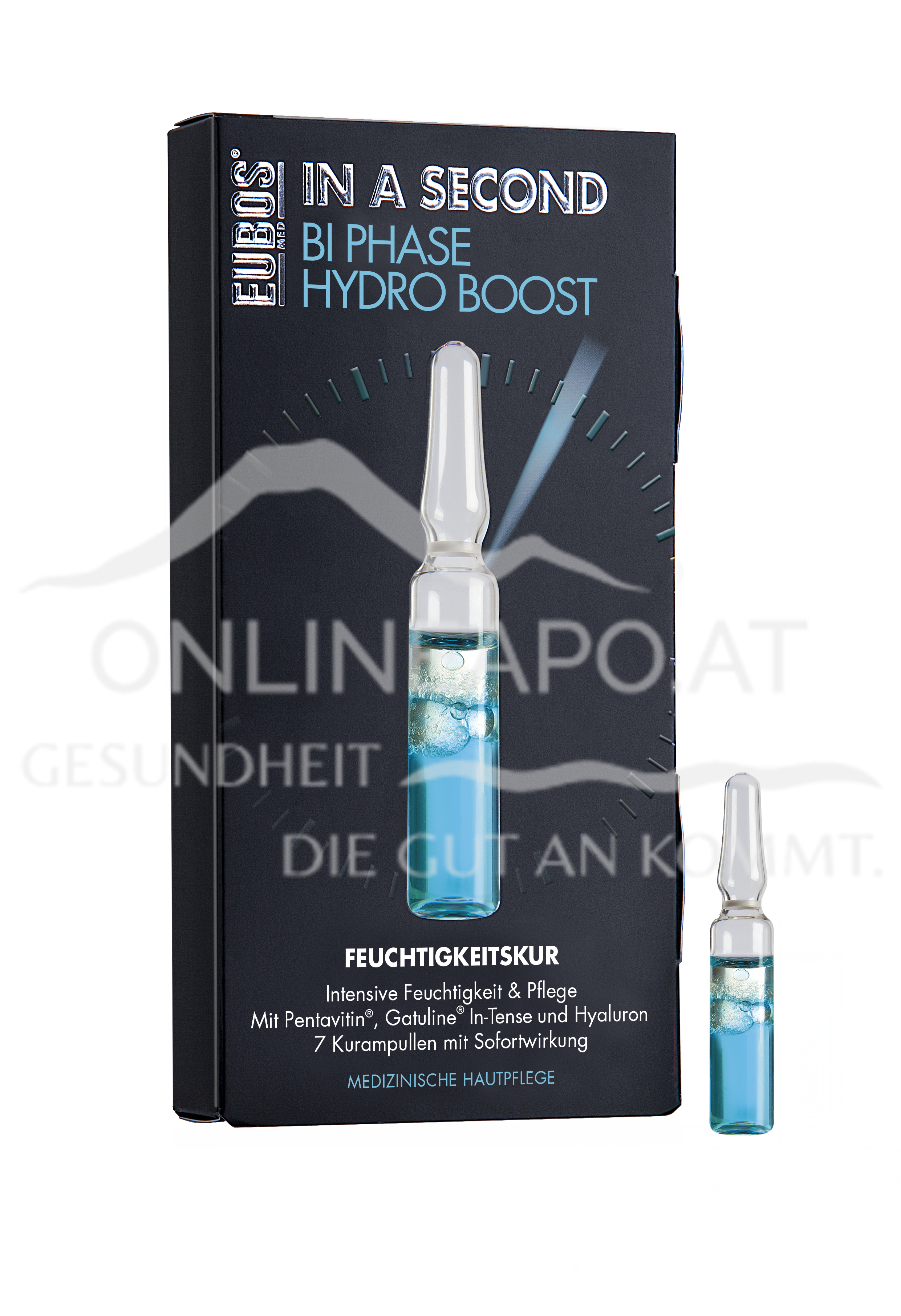 Eubos FEUCHTIGKEITSKUR BI PHASE HYDRO BOOST Ampullen