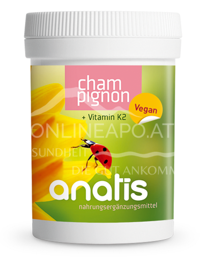 anatis Champignon Vit D+Vit K2 Kapseln