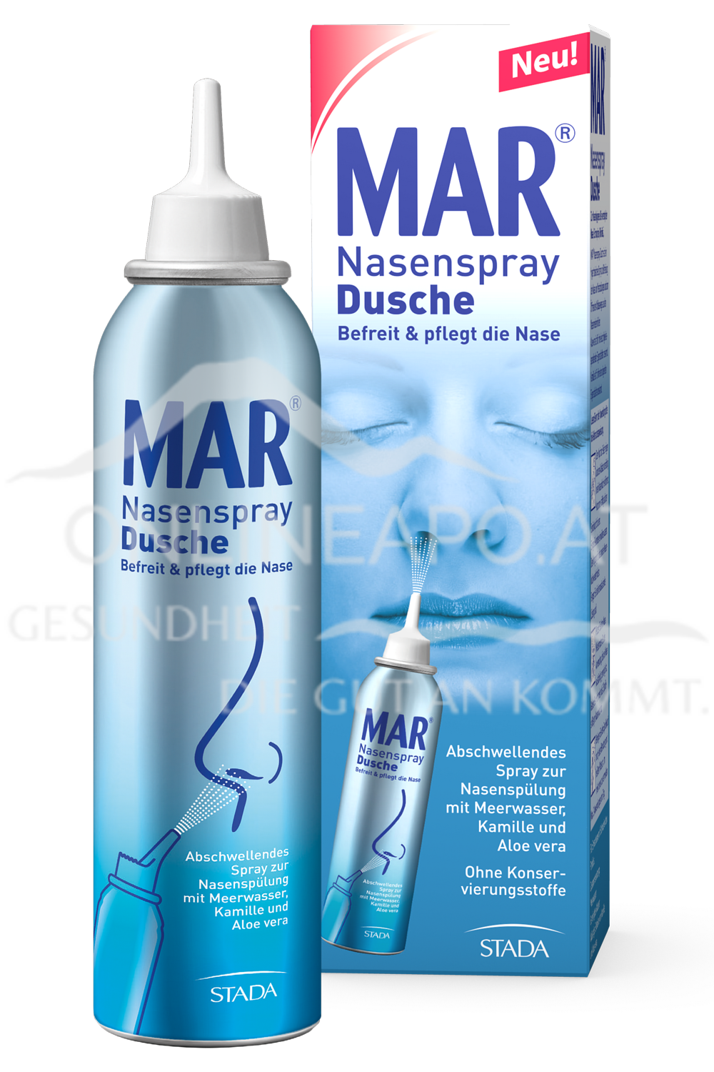 MAR® Nasenspray-Dusche