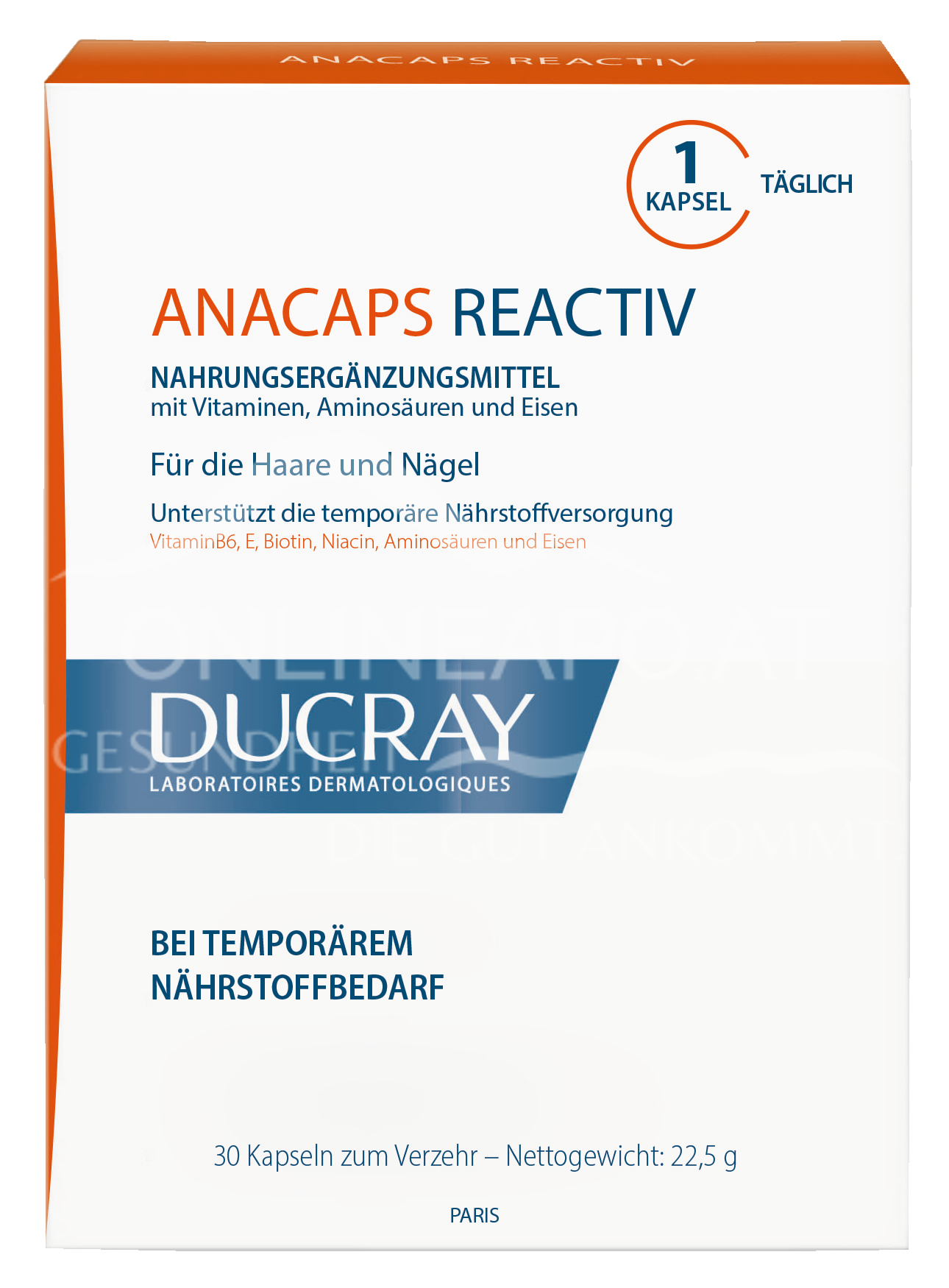 Ducray Anacaps Reactiv Kapseln