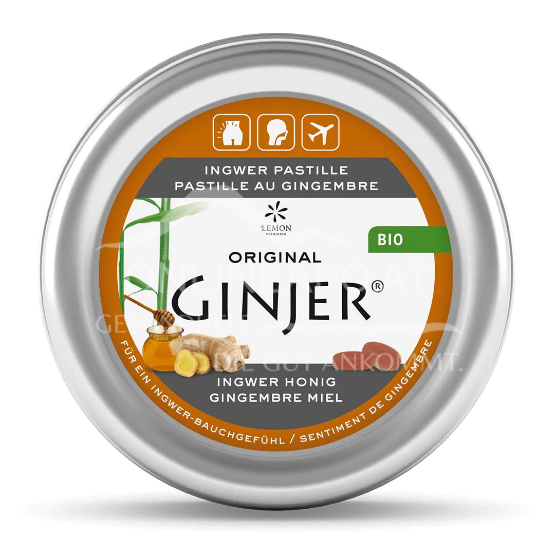 Lemon Pharma Ginjer® Bio-Pastillen Honig