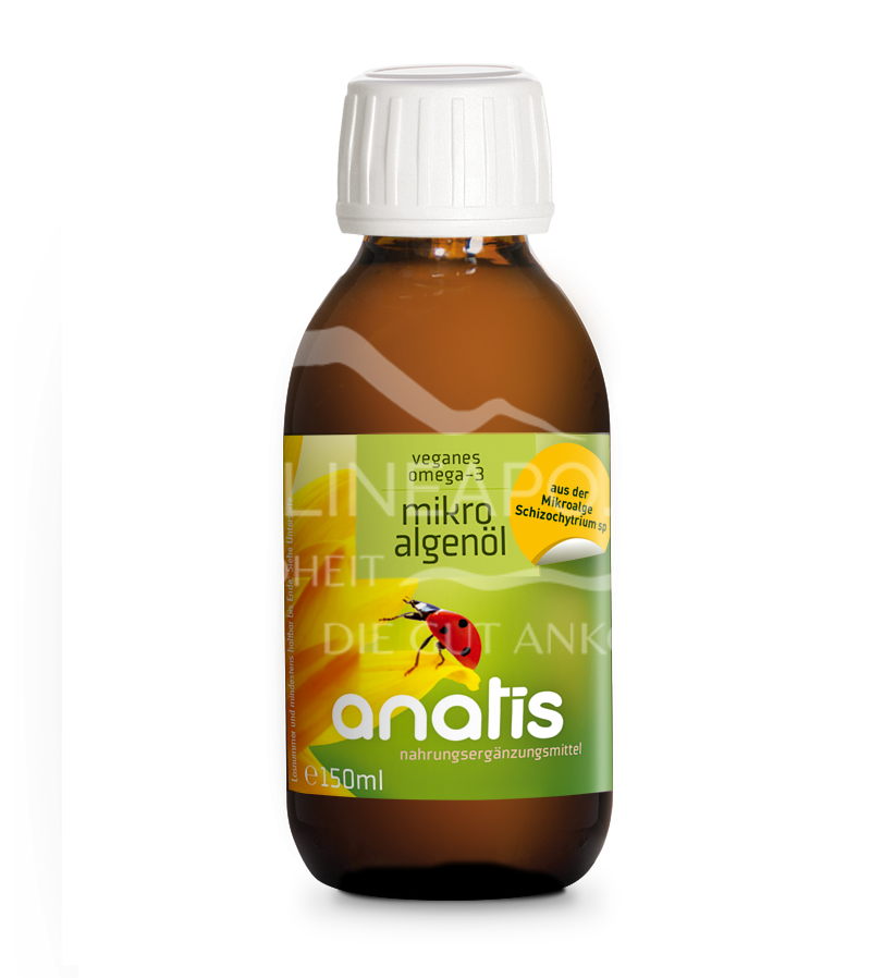 anatis Mikroalgenöl ohne Astaxanthin | vegan