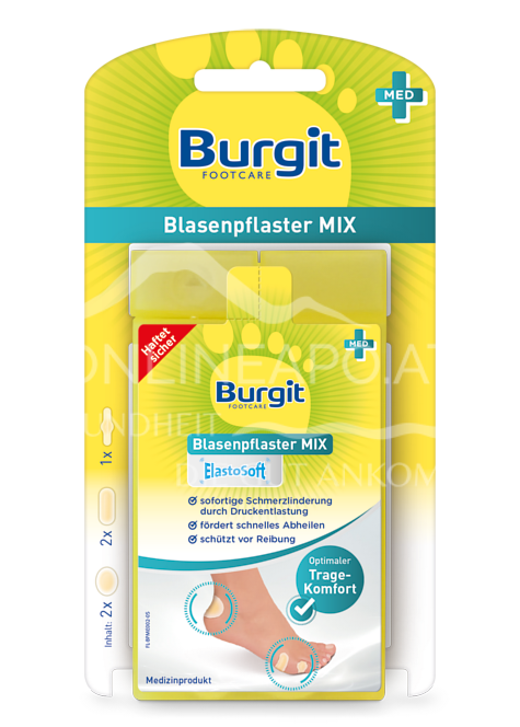 Burgit Footcare Blasenpflaster Mix