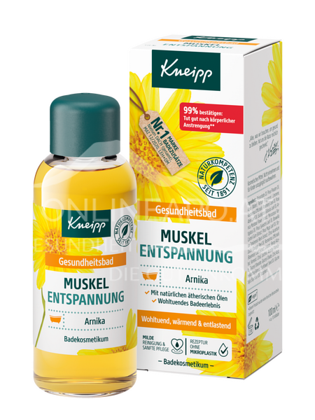 Kneipp Gesundheitsbad Muskel Entspannung Arnika