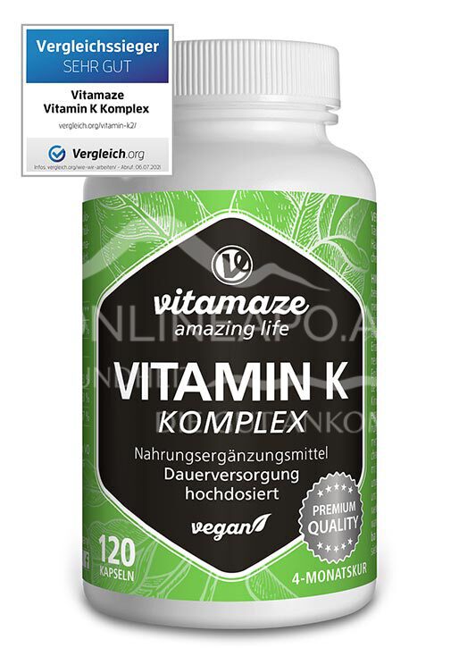 Vitamaze Vitamin K Komplex Kapseln