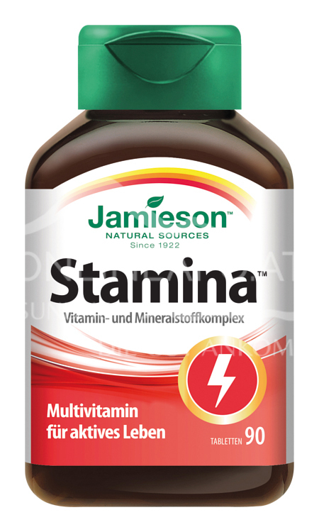Jamieson Stamina Vitamin- und Mineralstoffkomplex Tabletten