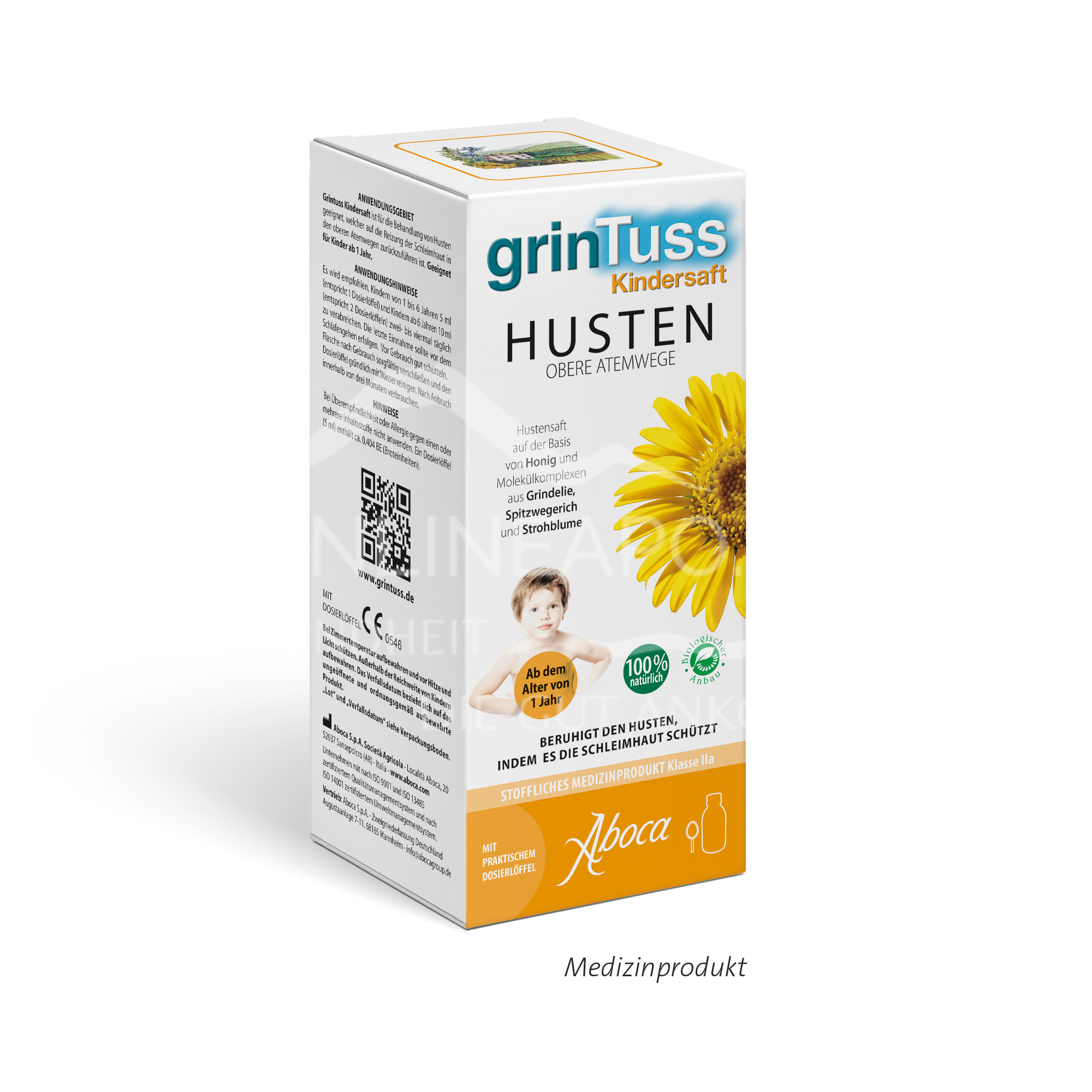 Aboca Grintuss Hustensaft für Kinder | schnell günstig geliefert