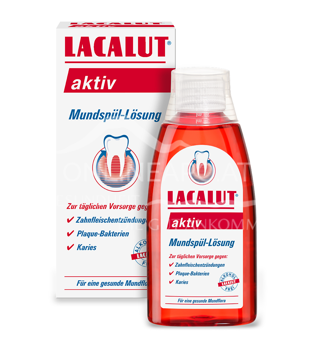 LACALUT® aktiv Mundspül-Lösung