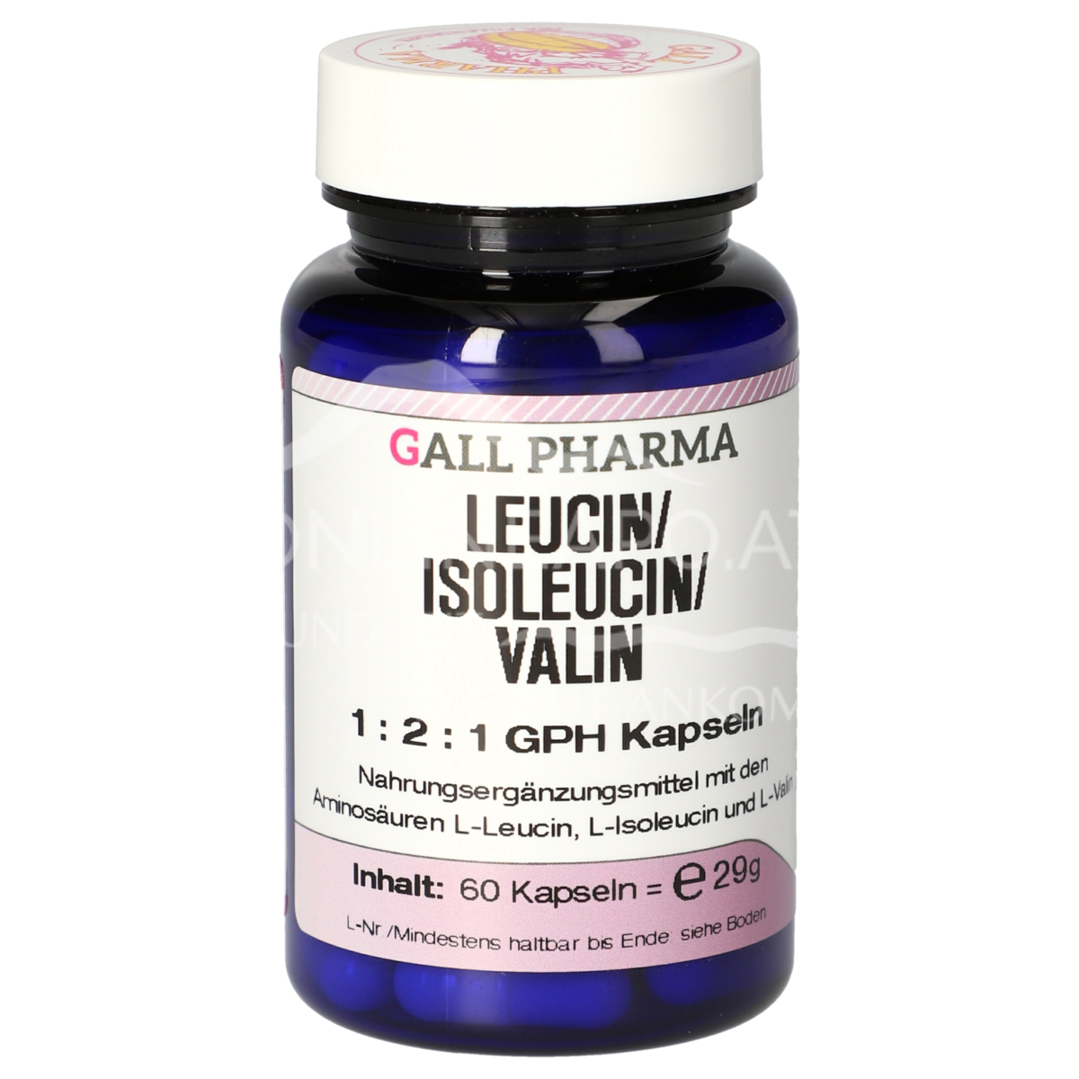 Gall Pharma Leucin / Isoleucin / Valin 1:2:1 Kapseln