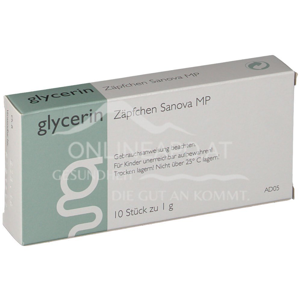 Glycerin Zäpfchen Mp Sanova