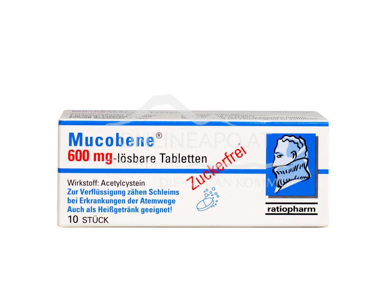 Mucobene® 600 mg lösbare Tabletten